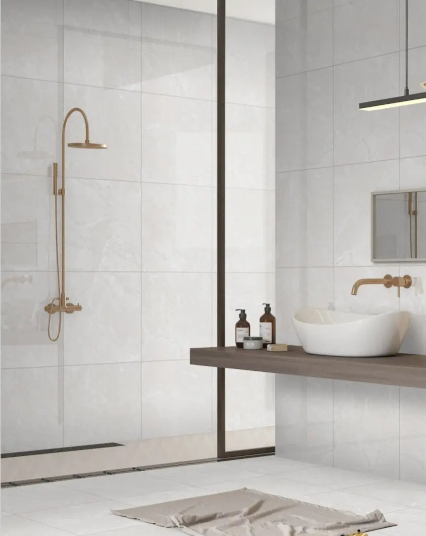 ALU GREY Polished  60x60 cm Matt Porcelain Tiles from £19.99 sq.m DS