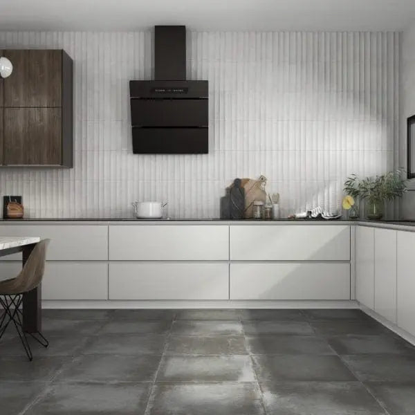 Anti Slip ( Slip stop) Lucky Grey 60x120 cm Matt Porcelain Tile from £24.99 sq.m Fur