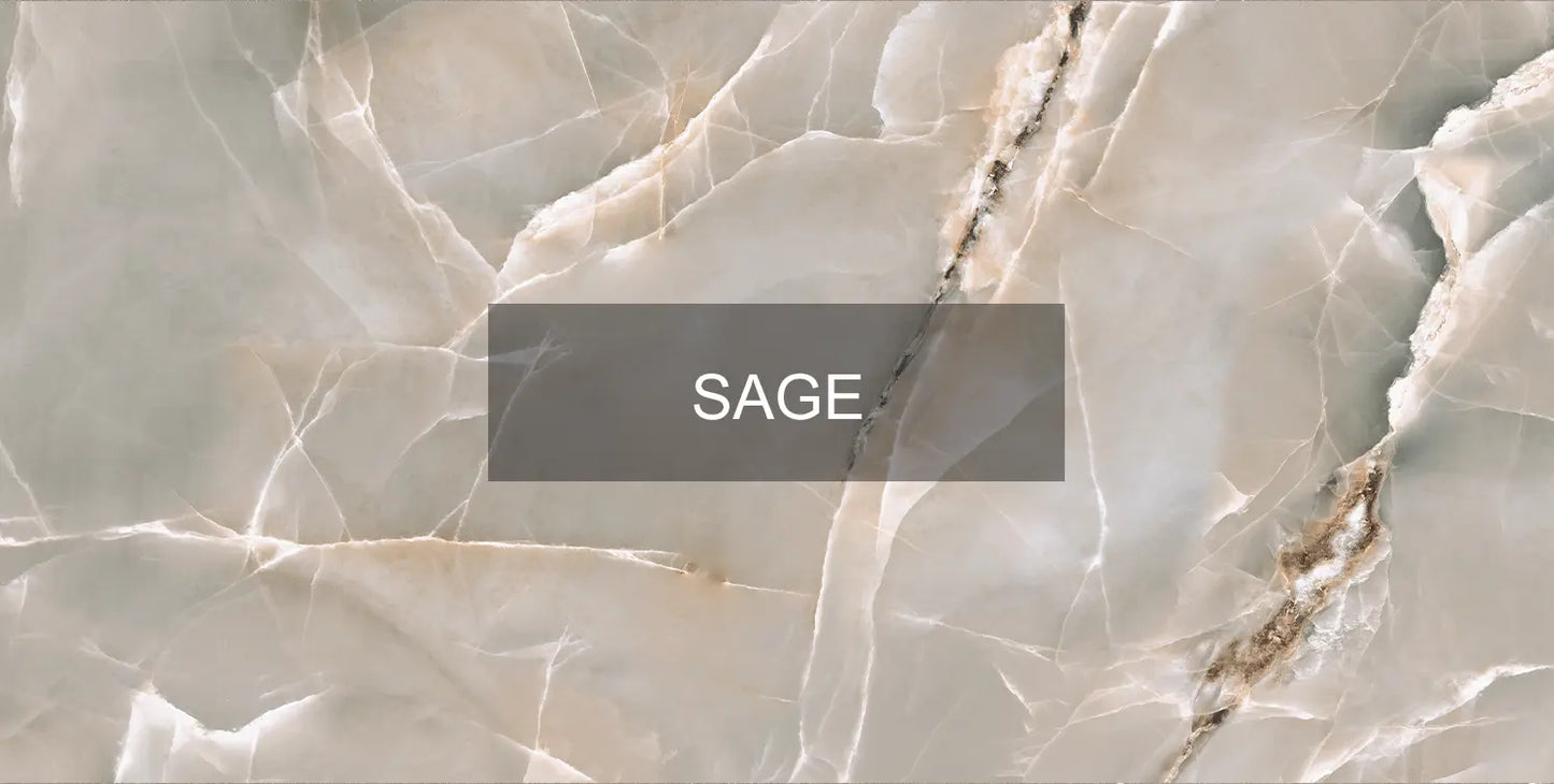 Oscar Sage 60x120 cm Polished Porcelain Tiles from £32.99 sq.m