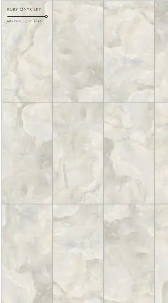 R ONYX SKY 60x120 cm Polished Onyx Tiles from £27.50 sq.m Vivido