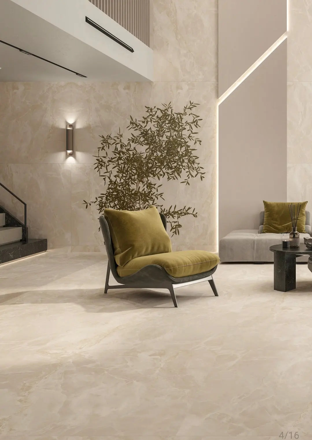 Spanish Collection Famous Onyx Cream 60x120 cm Matt Porcelain Tiles from £29.99 sq.m Arts