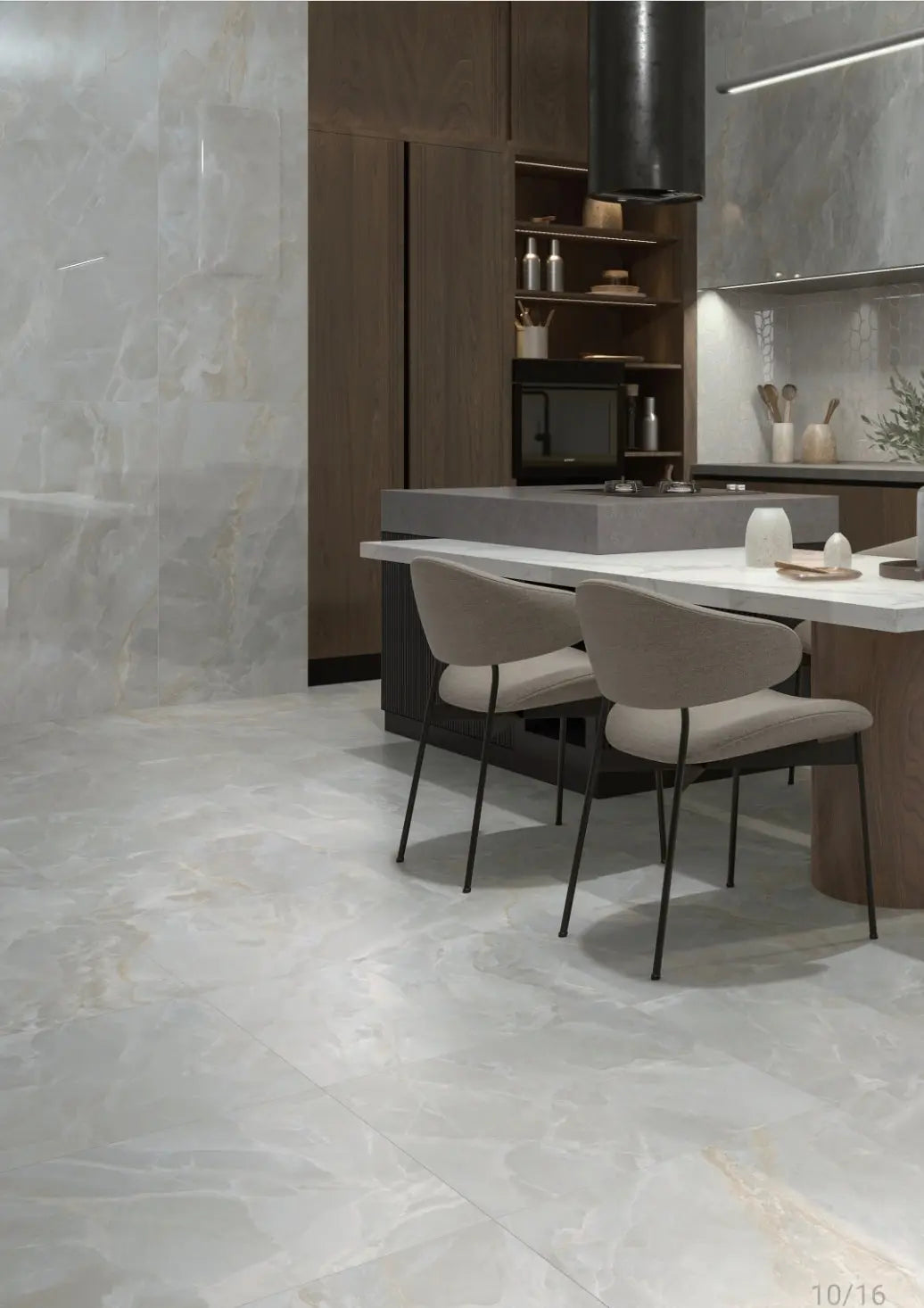 Spanish Collection Famous Onyx Grey 60x120 cm Matt Porcelain Tiles from £29.99 sq.m Arts