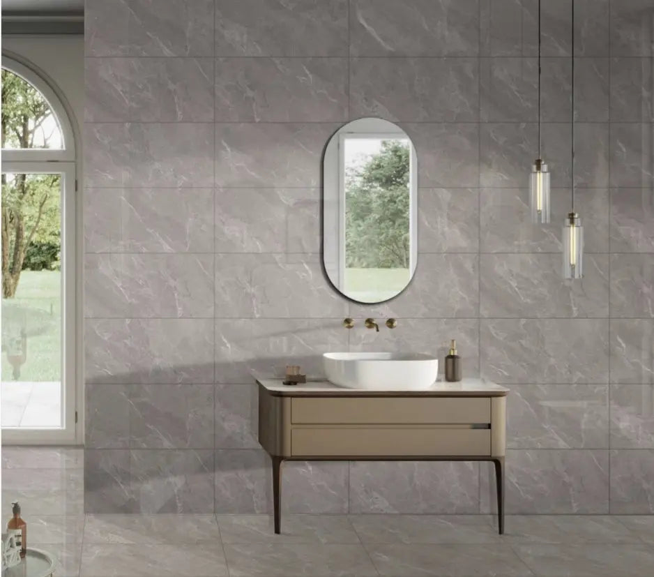 Spec Gris 30x60 cm  Polished Porcelain Tiles from £21.99 sq.m CANO