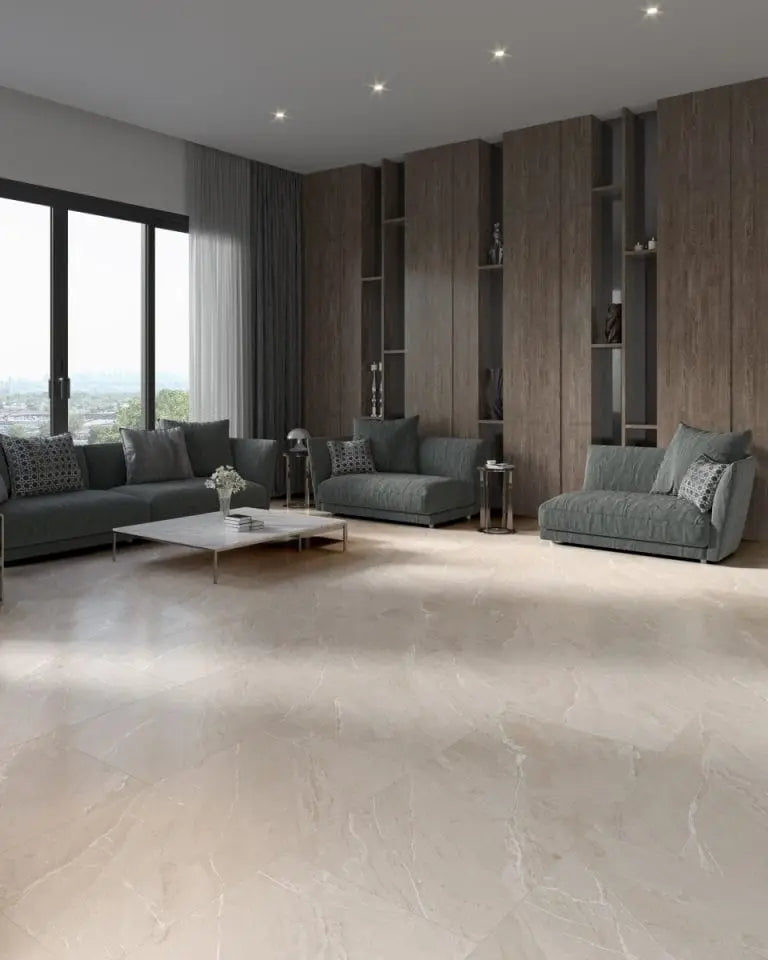 LAGUNA SAND 60x120 cm Semi polished Porcelain Tile from £34.99 sq.m Bien