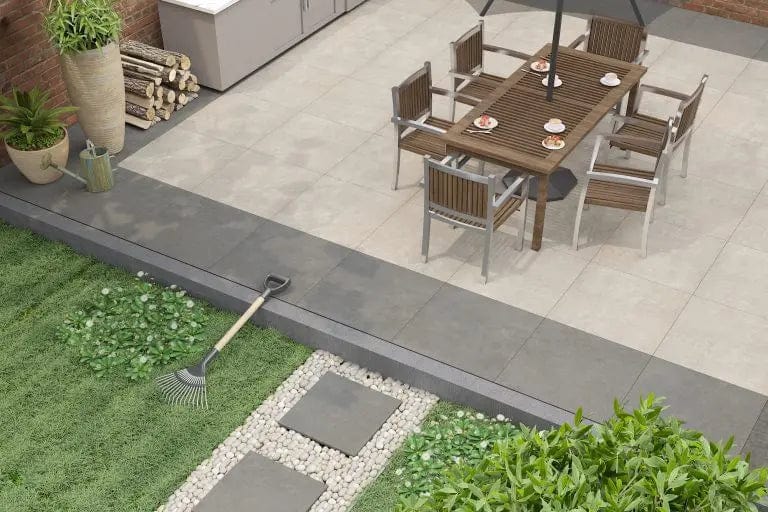 Town Grey 800x800x20 mm concrete effect outdoor porcelain tiles from £34.99 sq.m (Copy) Bien