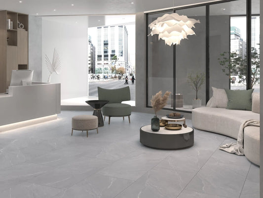 LAGUNA GRAPHITE 60x120 cm Matt Porcelain Tile from £27.99 sq.m Bien