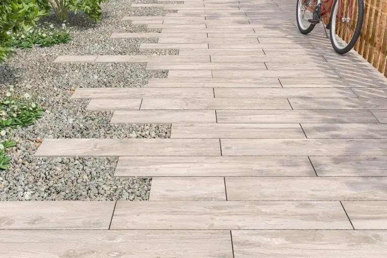 PALLET of Isabella oak 300x1200x20mm Wood Effect Outdoor Porcelain Paving £38.50 sq.m Qua