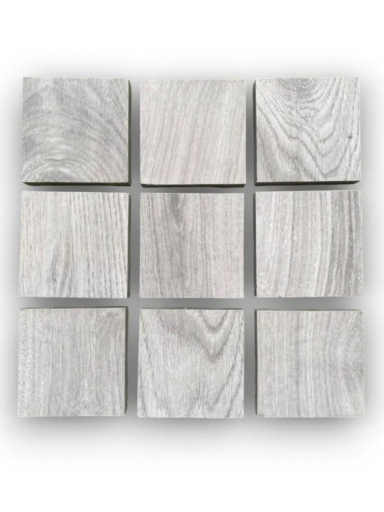 Anti Slip Jungle Wood Silver  100x100x20mm Outdoor Porcelain Paving (25 pieces set) Bien