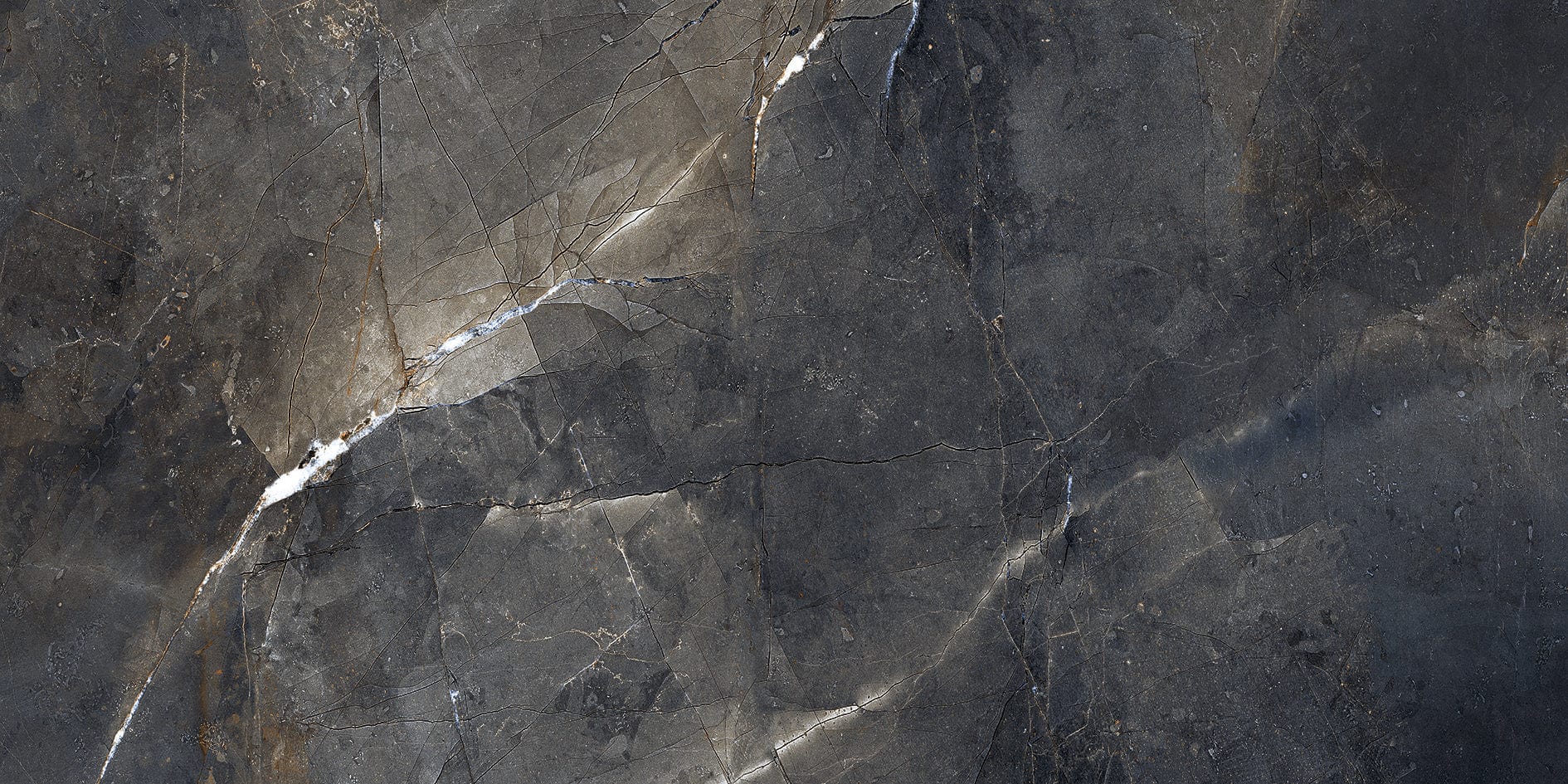 Marble Thunder 60x120 cm  High Gloss Porcelain Tile from £26.50 sq.m CANO