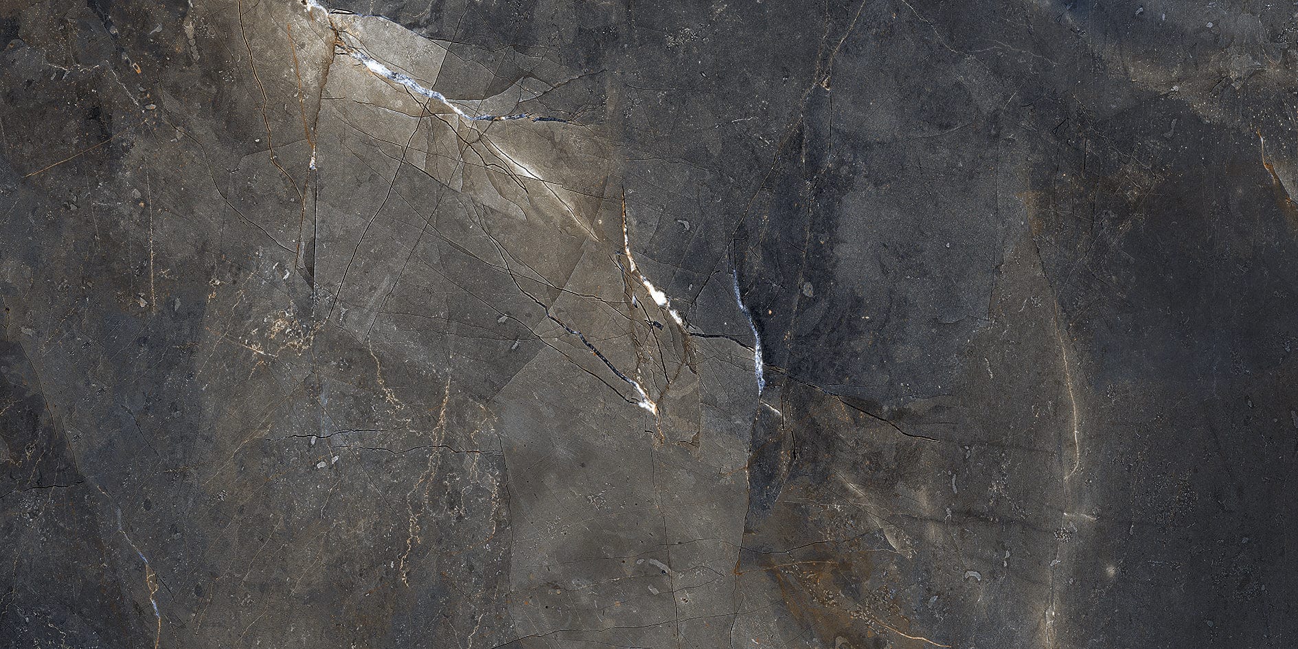 Marble Thunder 60x120 cm  High Gloss Porcelain Tile from £26.50 sq.m CANO