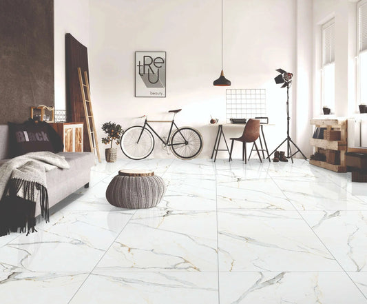 D Onyx Gold 60x120 cm 9 mm Sugar Effect Porcelain Tile £24.99 CANO