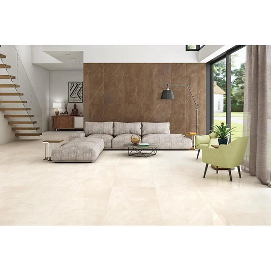 Ariana Creama 60x120 cm Polished Porcelain Tiles from £19.99 sq.m DS