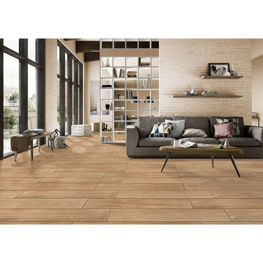 Havana Natural ( Brown ) matt  20x120 cm Porcelain Tile from £23.99 DS