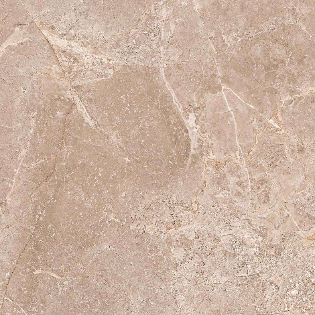 Jerico Grey Marble effect Polished Porcelain Tile