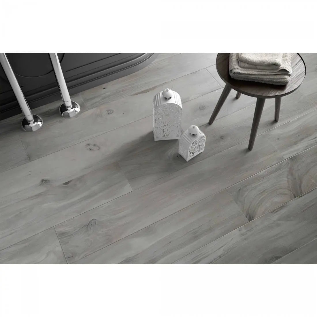 Long Wood effect  20 x 120 cm Porcelain Tile in Variety of colours Vivido Tiles