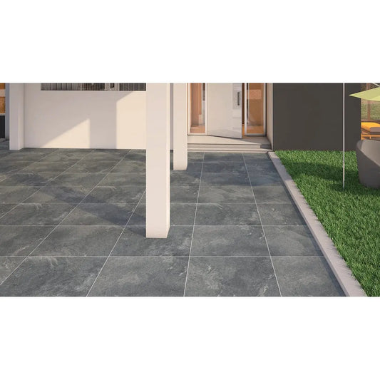 Sugar Rock Grey Paver 60x90x2 cm Outdoor Porcelain Paving £36.00sq.m Ds