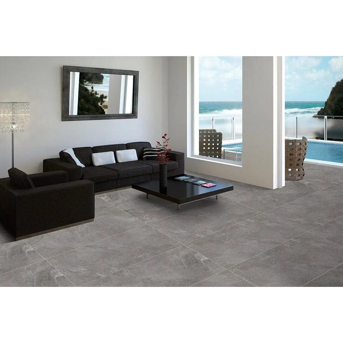 FREE DELIVERY Ross 60x120 cm Silver Matt Porcelain from £25.00 sq.m ds