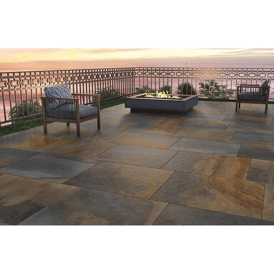 Slate Multicolour 600x900x20mm Outdoor Porcelain Paving £33.30 sq.m Ds