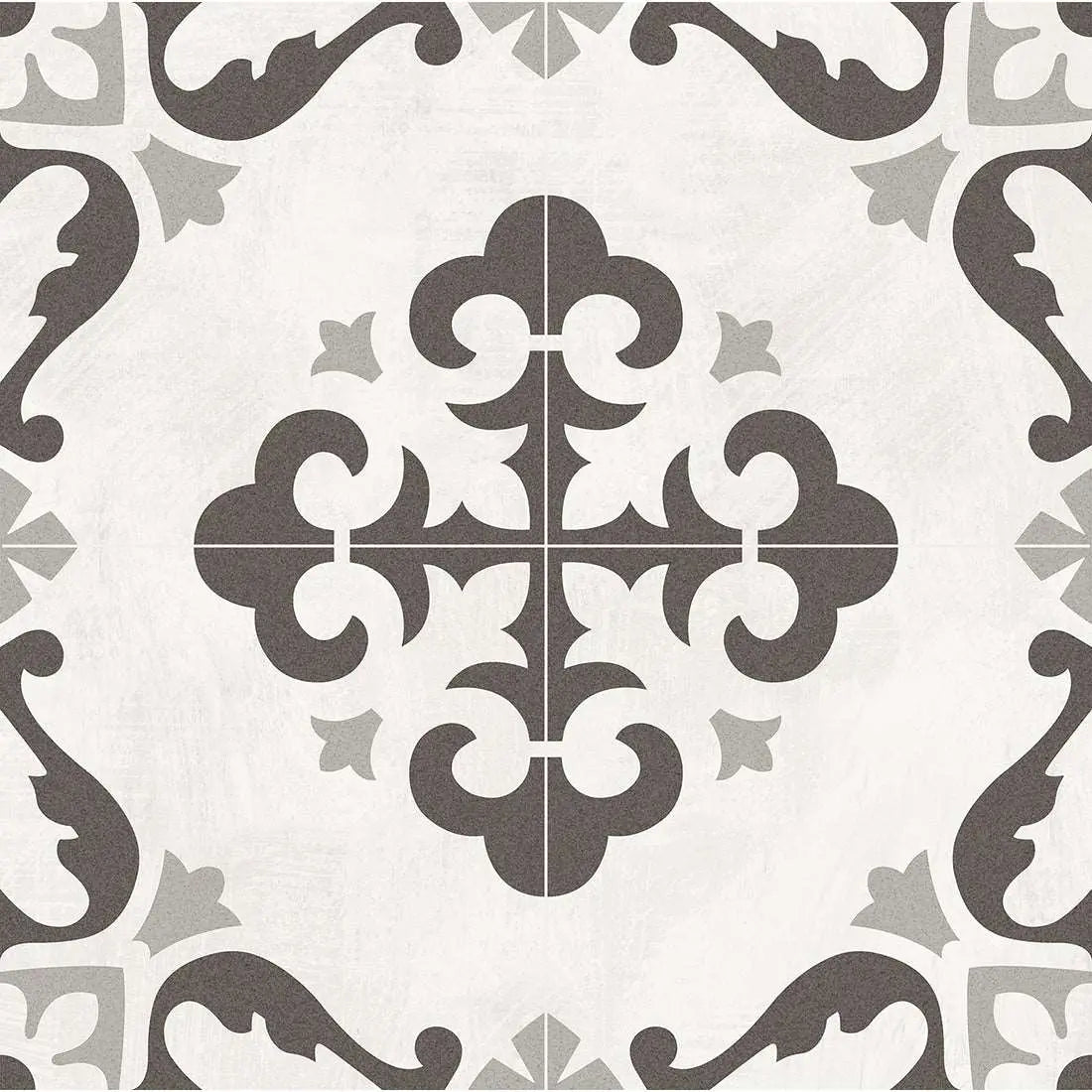 Victorian Zeta Matt 45 x 45 cm Retro Style porcelain Tile