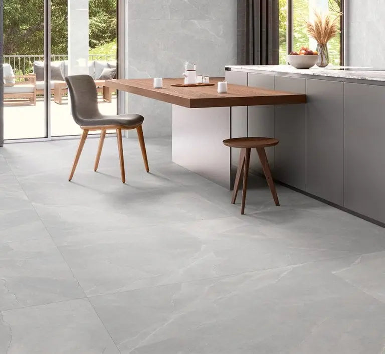 Anti Slip ( Slip stop) Amazing Grey Matt 60x120 cm Porcelain Tile from £24.99 sq.m fur