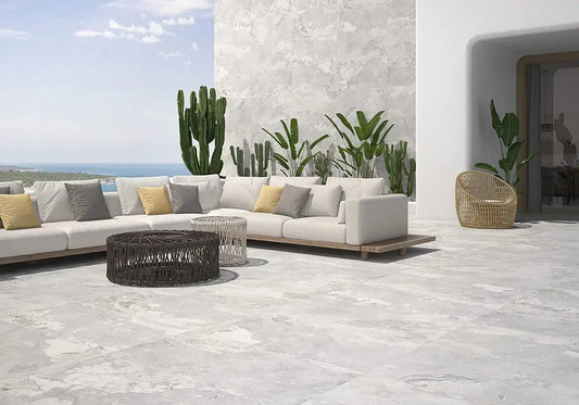 Furness White 60x120 cm Matt Porcelain Tile from £27.99 sq.m IMP