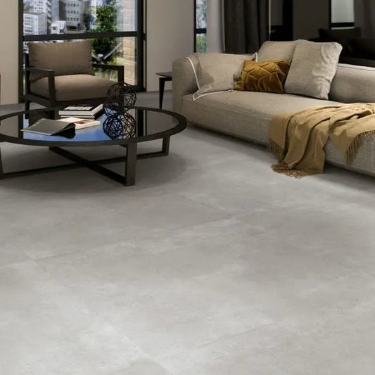 Anti Slip ( Slip stop) Lucky Grey 60x120 cm Matt Porcelain Tile from £24.99 sq.m Fur