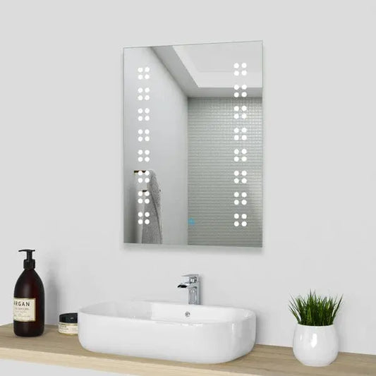 Mirror with LED Llights, Anti Fog Wall Mounted Vivido Tiles