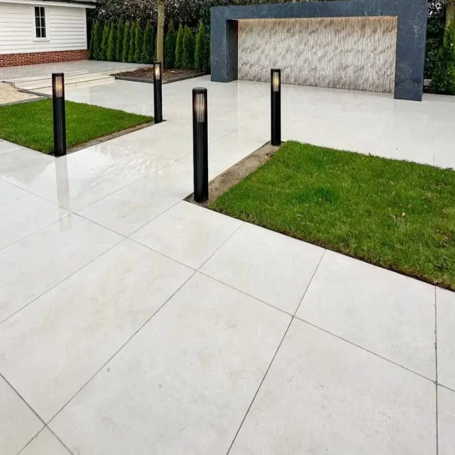 Live Off White 600x1200x20mm Outdoor Porcelain Paving from £38.10 sq.m Bien