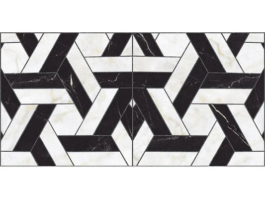 Hollywood Decor 60 x 120 cm Polished Porcelain Tile Qua